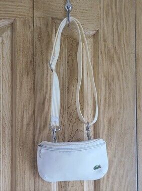 Lacoste White Crossbody Bag